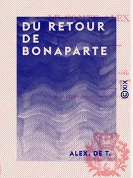 Du retour de Bonaparte