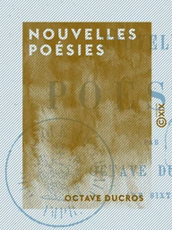 Nouvelles Poésies