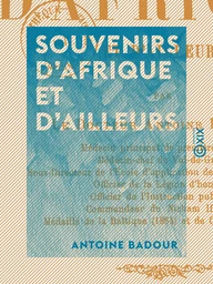 Souvenirs d'Afrique et d'ailleurs