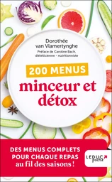 200 menus minceur et détox