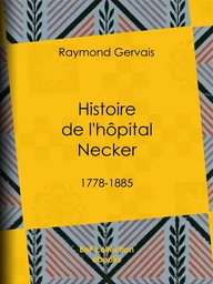 Histoire de l'hôpital Necker