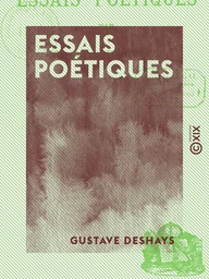 Essais poétiques