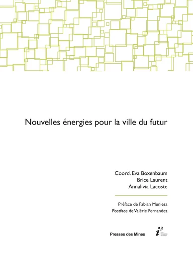 Nouvelles énergies pour la ville du futur -  - Presses des Mines via OpenEdition