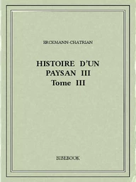 Histoire d'un paysan III