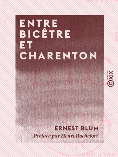 Entre Bicêtre et Charenton - Les Aventures d'un notaire - La Légende du monsieur qui avait le frisson - Petits Contes fantastiques avec ou sans moralité - Ernest Blum - Collection XIX