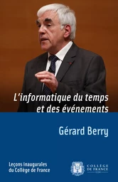 L’informatique du temps et des événements