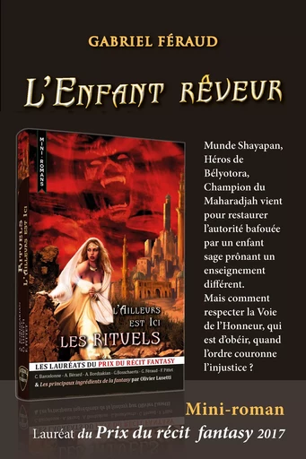 L'Enfant rêveur - Gabriel Féraud - Fantasy.éditions.rcl