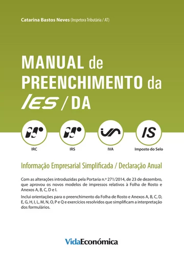 Manual de preenchimento da IES/DA - Catarina Bastos Neves - Vida Económica Editorial