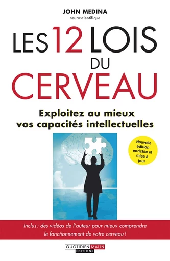 Les 12 lois du cerveau - John Medina - Éditions Leduc