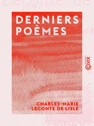 Derniers poèmes