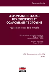 Responsabilité sociale des entreprises et comportements citoyens