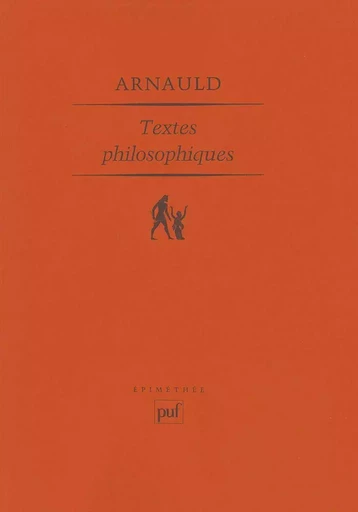 Textes philosophiques - Denis Moreau, Antoine Arnauld - Humensis