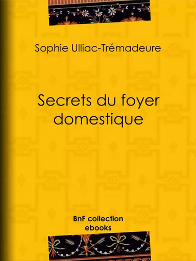 Secrets du foyer domestique - Sophie Ulliac-Trémadeure - BnF collection ebooks