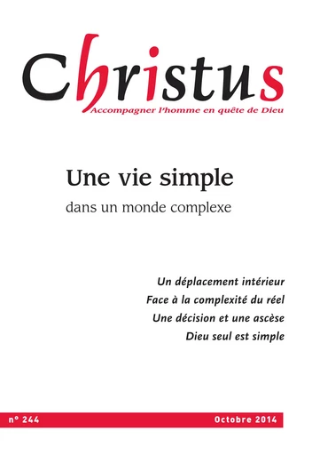 Christus Octobre 2014 - N°244 -  Collectif - Christus