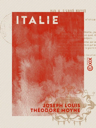 Italie - Joseph Louis Théodore Moyne - Collection XIX