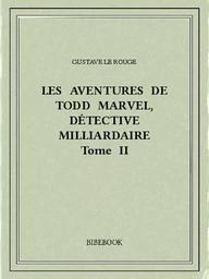 Les aventures de Todd Marvel, détective milliardaire II