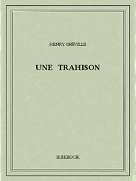 Une trahison