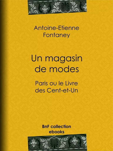 Un magasin de modes - Antoine-Étienne Fontaney - BnF collection ebooks