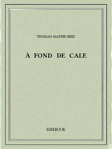 À fond de cale - Thomas Mayne-Reid - Bibebook