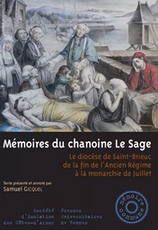 Mémoires du chanoine Le Sage