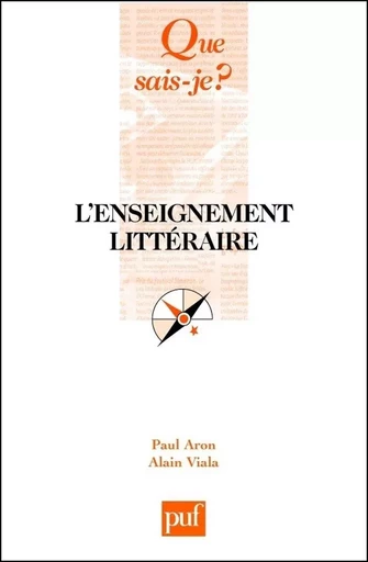 L'enseignement littéraire - Alain Viala, Paul Aron - Humensis