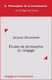 Études de philosophie du langage