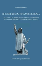 Rhétorique du pouvoir médiéval