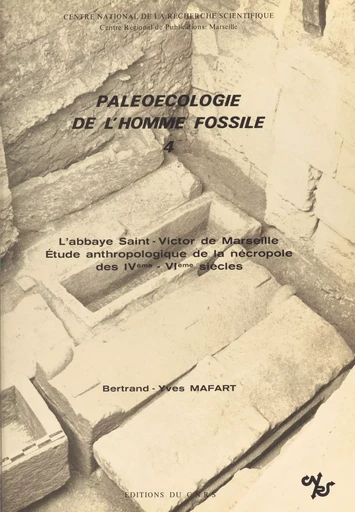 Paléoécologie de l'homme fossile (4) - Bertrand-Yves Mafart - CNRS Éditions (réédition numérique FeniXX)