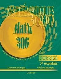 Math 3000 - Sec 3 - Corrigé