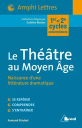 Le Théâtre au Moyen Âge : Naissance d'une littérature dramatique