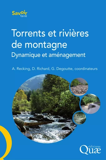 Torrents et rivières de montagne - Alain Recking, Didier Richard, Gerard Degoutte - Quae