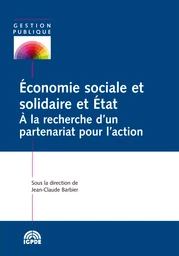 Économie sociale et solidaire et État