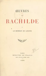 Œuvres de Rachilde (1)