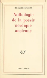 Anthologie de la poésie nordique ancienne