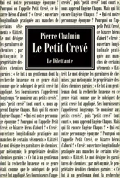 Le Petit Crevé