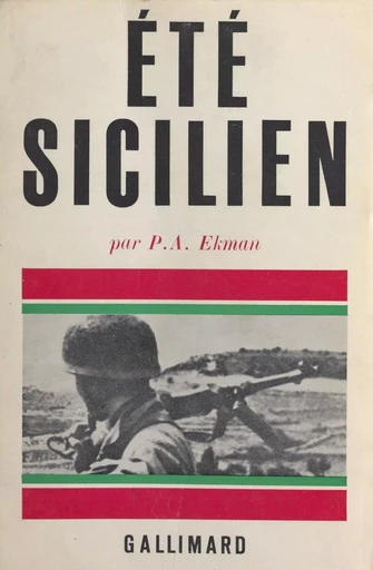 Été sicilien - Pierre-Adrien Ekman - Gallimard (réédition numérique FeniXX)