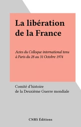 La libération de la France