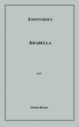 Arabella - Anon Anonymous - Disruptive Publishing