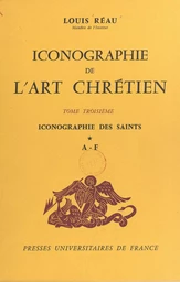 Iconographie de l'art chrétien (3)