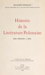 Histoire de la littérature polonaise