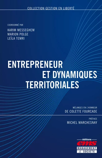 Entrepreneur et dynamiques territoriales - Karim MESSEGHEM, Marion Polge, Leïla Temri - Éditions EMS