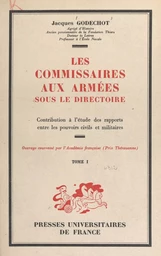 Les commissaires aux armées sous le Directoire (1)