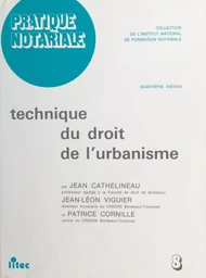 Technique du droit de l'urbanisme