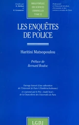 Les enquêtes de police