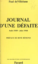 Journal d'une défaite