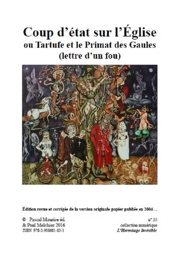 Coup d’état sur l’Église - Frère Ermite - Pascal Maurice éditeur