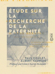 Étude sur la recherche de la paternité