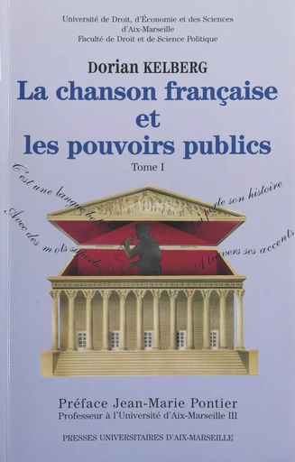 La chanson française et les pouvoirs publics (1) - Dorian Kelberg - FeniXX réédition numérique