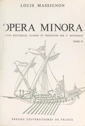 Opéra minora (2)