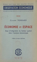 Économie et espace